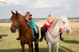 Bibi und Tina Bibi und Tina auf Pferden