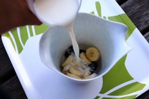 Bild: Andrea Eiber Schüssel mit Früchten und Milch