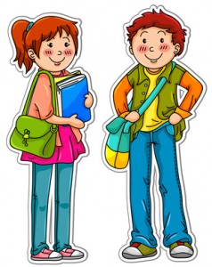 young student