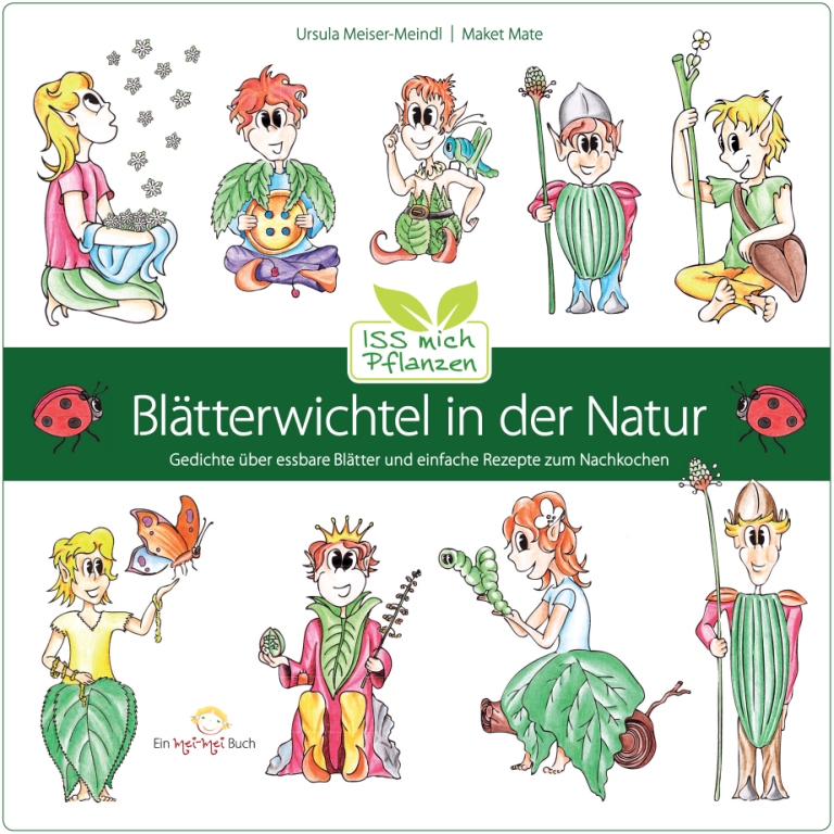 Buchcover: Blätterwichtel in der Natur